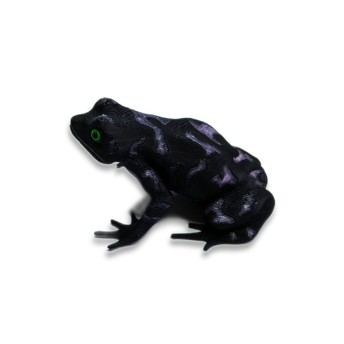 Glow in the Dark Purple Harlequin Toad