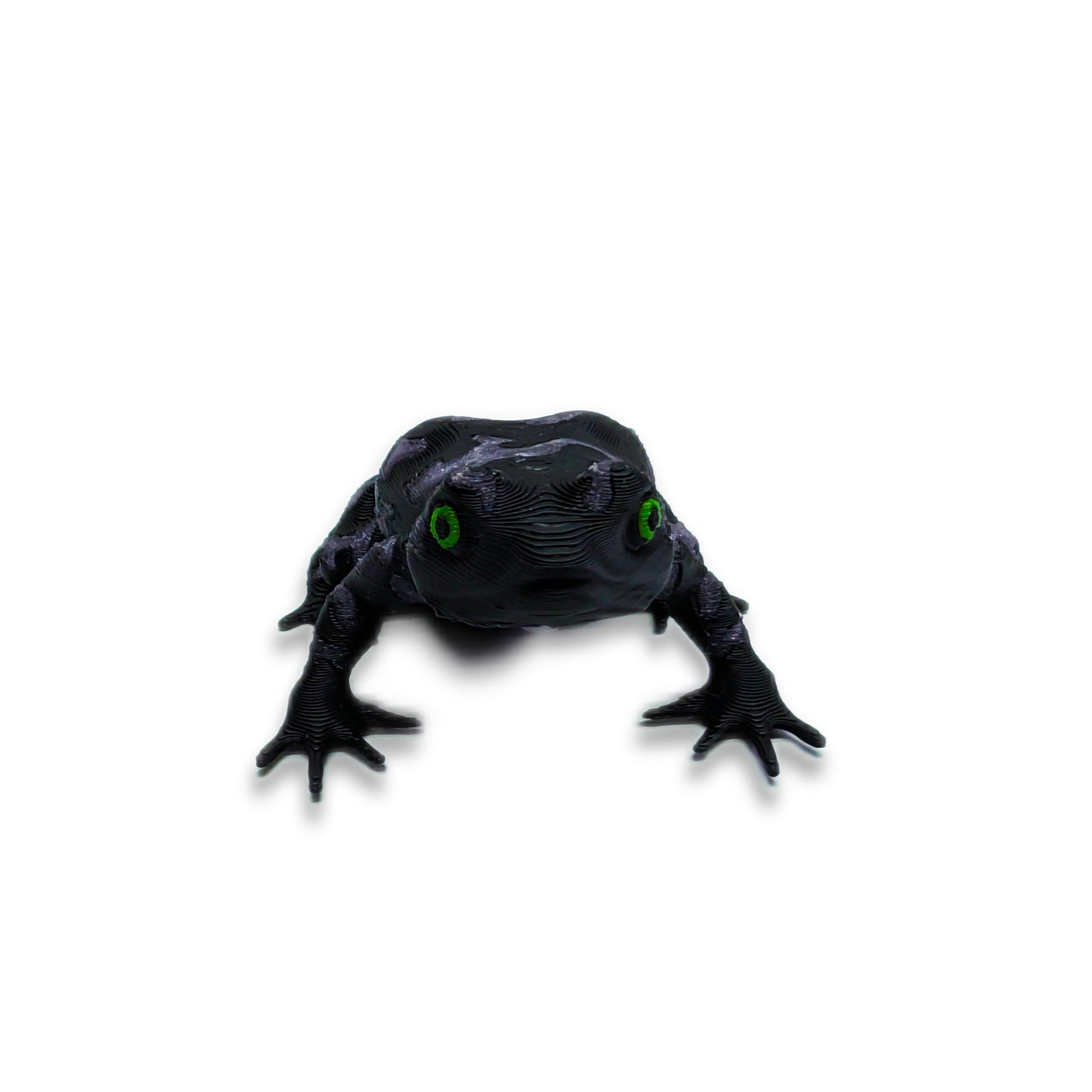 Glow in the Dark Purple Harlequin Toad